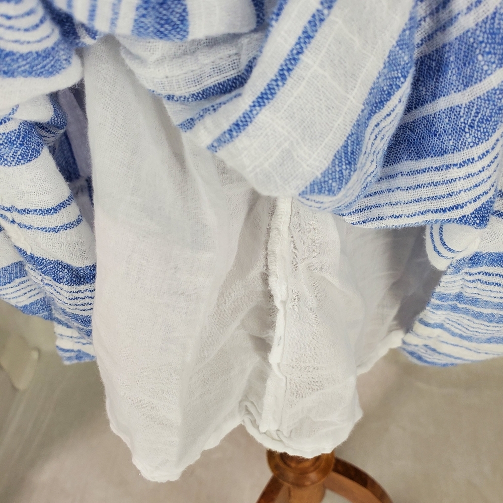 Roller Rabbit Montauk Pamela Cotton Cover-up Shirt Dress Beachy Vacation Cruise - Picture 9 of 14